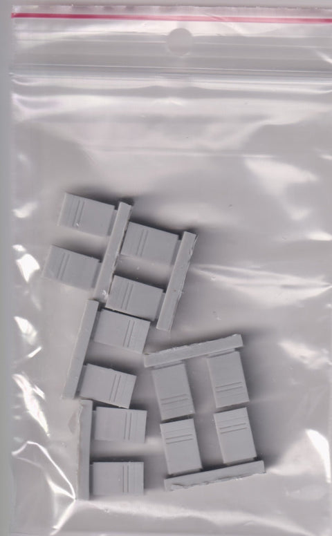 パンツァーアート RE35-568 1/35 WWIIドイツ 20mm Flak38 対空機関砲用金属製弾薬箱(12個入)