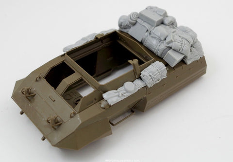 パンツァーアート RE35-608 1/35 WWIIアメリカ M20 積荷セット