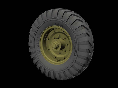 パンツァーアート RE35-612 1/35 WWIIイギリス フォードソン WOT 6 ロード ホイール (ダンロップ)