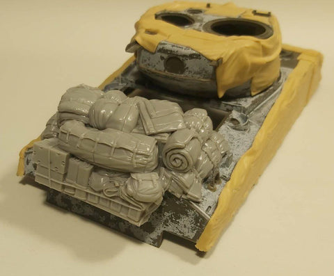 パンツァーアート RE35-660 1/35 WWIIアメリカ M4A3 “シャーマン”用 積荷セット