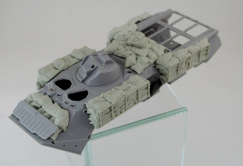 パンツァーアート RE35-693 1/35 現用ロシア ウクライナ紛争 BTR-80用 サンドバッグアーマー