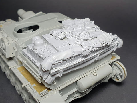 パンツァーアート RE35-694 1/35 WWIIドイツ IV号突撃砲・IV号駆逐戦車用積荷セット
