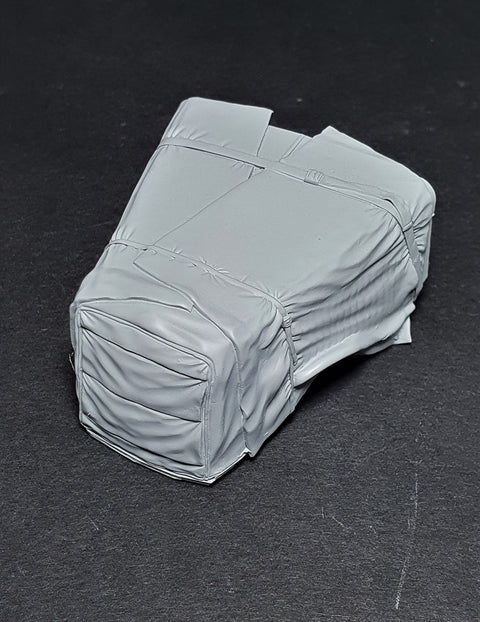 パンツァーアート RE35-699 1/35 WWIIドイツ Sd.Kfz 8 エンジンデッキ キャンバス カバー