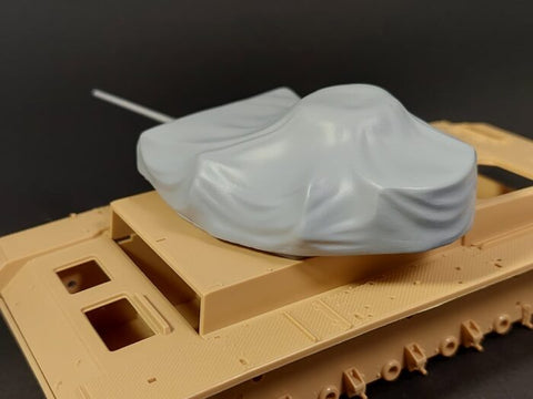 パンツァーアート RE35-704 1/35 WWIIドイツ III号戦車 ターレット キャンバス カバー