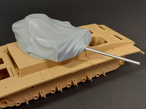 パンツァーアート RE35-704 1/35 WWIIドイツ III号戦車 ターレット キャンバス カバー