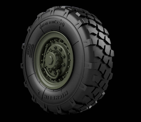 パンツァーアート RE35-705 1/35 現用アメリカ M1078 LMTV ロード ホイール (ミシュラン)