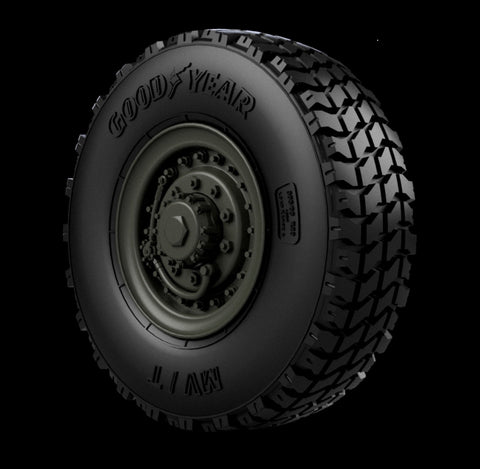 パンツァーアート RE35-706 1/35 現用アメリカ M1078 LMTV ロード ホイール (グッドイヤー)