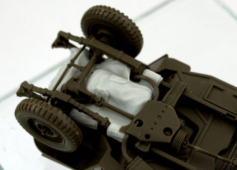 パンツァーアート RE35-713 1/35 WWIIアメリカ ウィリスジープ 冬季 キャンバス カバー