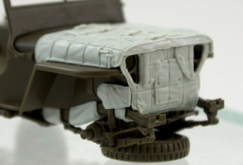 パンツァーアート RE35-713 1/35 WWIIアメリカ ウィリスジープ 冬季 キャンバス カバー