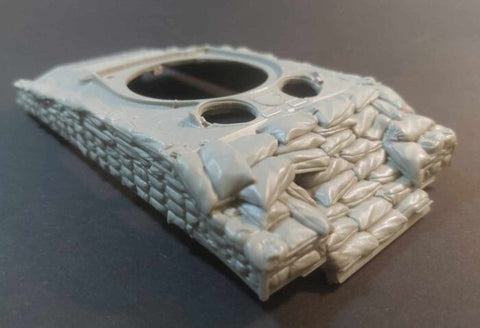 パンツァーアート RE35-769 1/35 WWIIアメリカ シャーマン M4A3 HVSS車体 フレーム・サンドバッグアーマー付