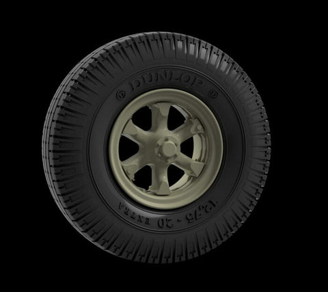 パンツァーアート RE35-802 1/35 WWIIドイツ フォマーグ 8LR 9tトラック ロードホイール(ダンロップ)