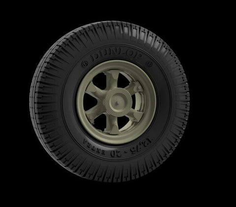 パンツァーアート RE35-802 1/35 WWIIドイツ フォマーグ 8LR 9tトラック ロードホイール(ダンロップ)