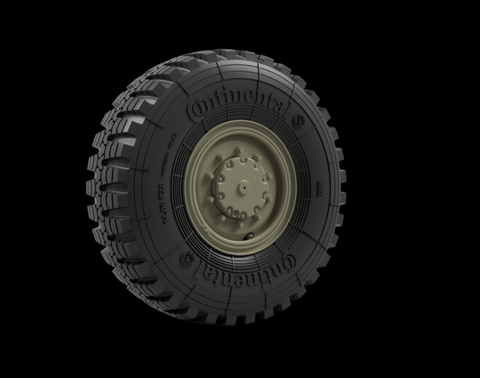パンツァーアート RE35-825 1/35 MAN LKW 10t mil ロードホイール (コンチネンタル MIL)