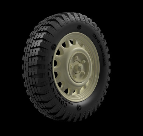 パンツァーアート RE35-846 1/35 シュビムワーゲン トリプル SG 6/38 ロードホイール (ゲレンデ)