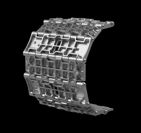 (生産休止)パンツァーアート TR16-006 1/16 WWIIソビエト T-34 500mm ワッフルパターン履帯