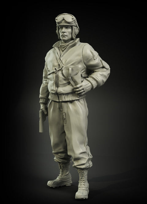 パンツァーアート FI35-004 1/35 WWIIアメリカ 戦車兵 冬季装備 No.1