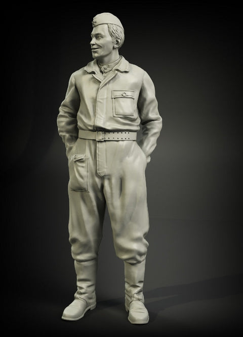 パンツァーアート FI35-010 1/35 WWIIソビエト 戦車兵 オーバーオール