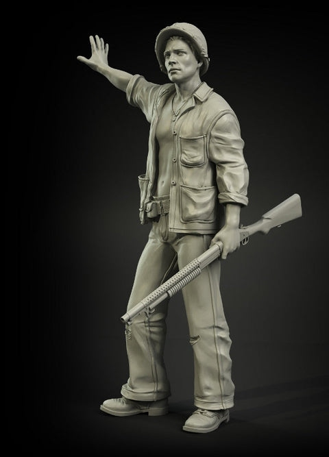 パンツァーアート FI35-013 1/35 WWIIアメリカ 戦車兵 太平洋戦線 散弾銃装備