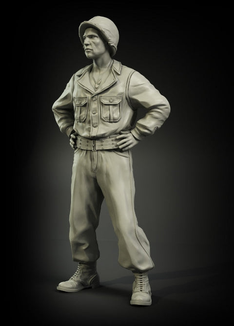 パンツァーアート FI35-014 1/35 WWIIアメリカ 戦車兵 太平洋戦線 指揮官