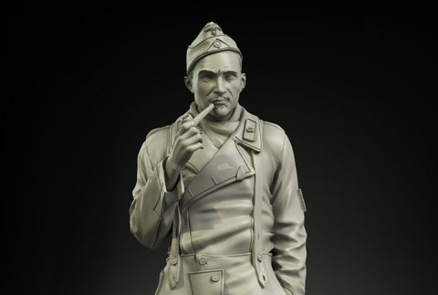 パンツァーアート FI35-054 1/35 WWIIドイツ 戦車兵 防寒ズボン No.1