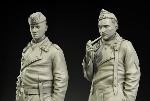 パンツァーアート FI35-056 1/35 WWIIドイツ 戦車兵 防寒ズボン セット