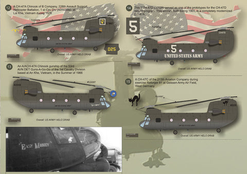 プリントスケール 72-041 1/72 CH-47 チヌーク
