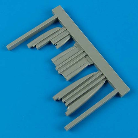 クイックブースト 32123 1/32 ミグ MiG-21MF フィシュベットJ 補助空気吸入口(TRUMPETER用)