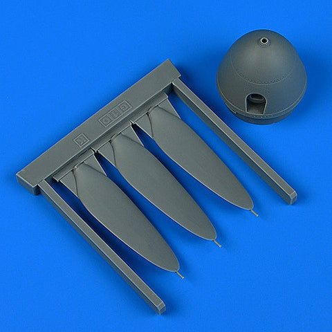 クイックブースト 32256 1/32 メッサーシュミット Bf 109G-10/K プロペラ (ハセガワ/レベル用)