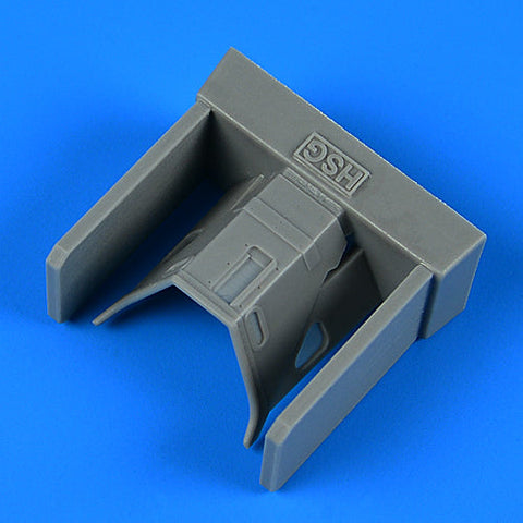 クイックブースト 32301 1/32 フォッケウルフ Fw190A-D 計器盤グレアシールド(ハセガワ用)