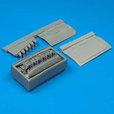クイックブースト 48011 1/48 P-39 エアロコブラ エンジン タイプ1(アリソンV1710-35)(エデュアルド用)