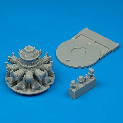 クイックブースト 48026 1/48 F4U-7 コルセアエンジン(ハセガワ用)