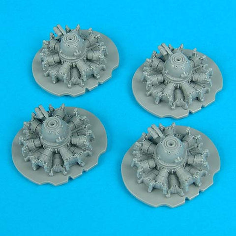 クイックブースト 48048 1/48 B-24 リベレーターエンジン P&W R1830-65(レベル / MONOGRAM用)