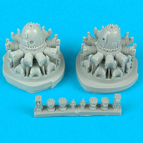 クイックブースト 48057 1/48 B-26 マローダー エンジン P&W R-2800-43(MONOGRAM用)
