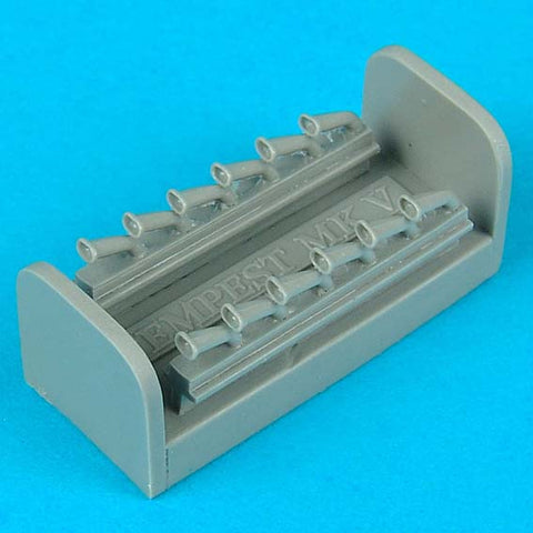 クイックブースト 48069 1/48 ホーカー テンペスト 排気管 エデュアルド用(エデュアルド用)