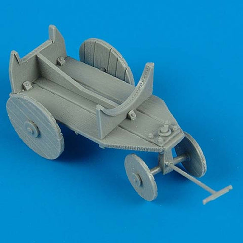 クイックブースト 48102 1/48 ドイツ WWII 外部燃料タンク用サポートカート