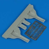 クイックブースト 48174 1/48 F6F-3 ヘルキャット 主脚カバー(エデュアルド用)
