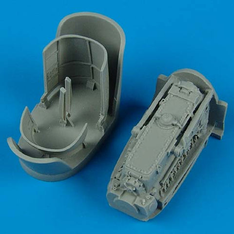 クイックブースト 48204 1/48 メッサーシュミット Bf110C/E 右エンジン(エデュアルド用)