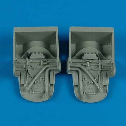 クイックブースト 48352 1/48 メッサーシュミット Bf110C/D エンジン隔壁(CYBER HOBBY用)
