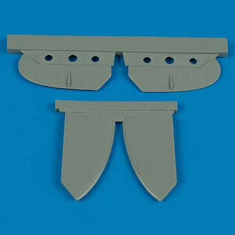 クイックブースト 48355 1/48 スピットファイアMk.V 水平尾翼(タミヤ用)