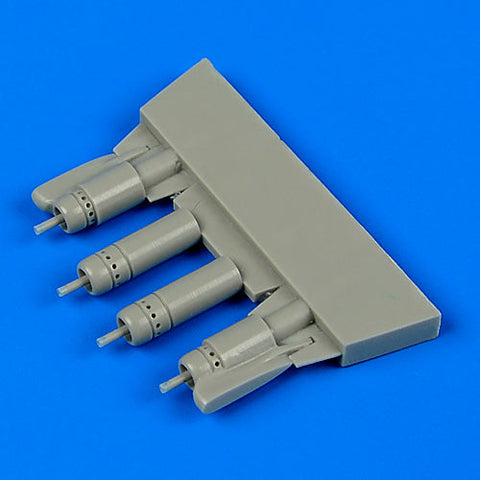 クイックブースト 48672 1/48 F4U-5 コルセア パイロン付ガンバレル(ハセガワ用)