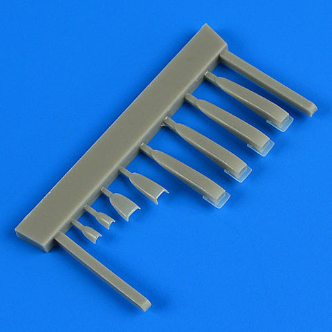 クイックブースト 48768 1/48 クフィル C2/C7 エアスクープ(AMK用)