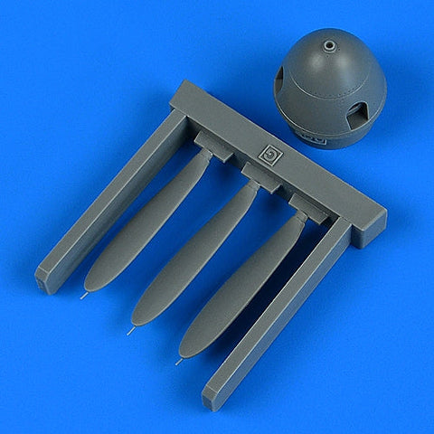 クイックブースト 48944 1/48 Bf 109G プロペラ (エデュアルド用)