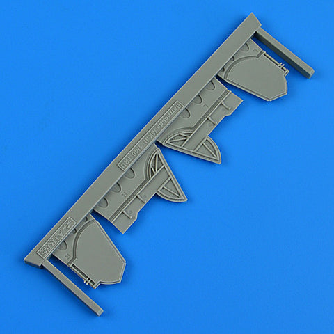 クイックブースト QB49 198 1/48 フェアリー バラクーダ Mk.II アンダーキャリッジカバー (トランぺッター用)