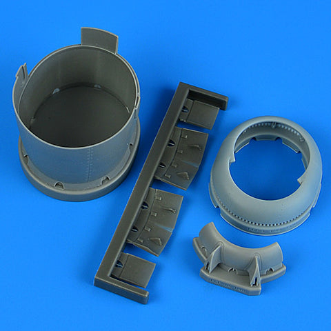 クイックブースト 49-237 1/48 F6F-3 ヘルキャット カウリング 後期型 - オープンフラップ (エデュアルド用)