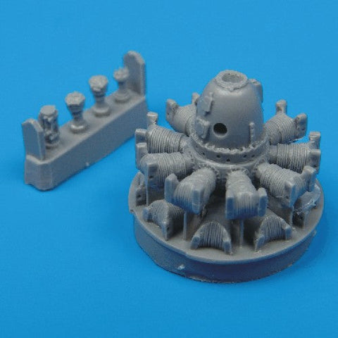 クイックブースト 72004 1/72 F4U-1 コルセア エンジン P&W R2800 タミヤ用(TAMIYA用)