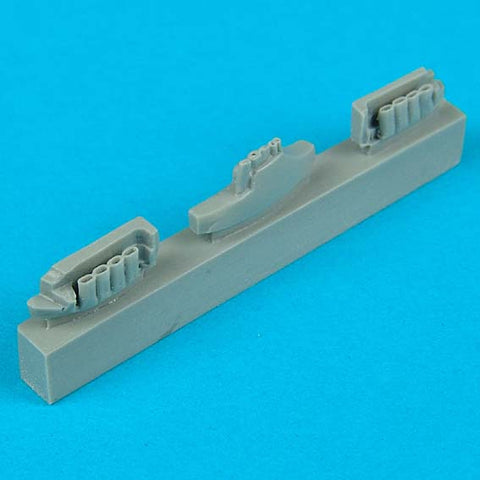 クイックブースト 72047 1/72 フォッケウルフ Fw190A-3 排気管(タミヤ用)