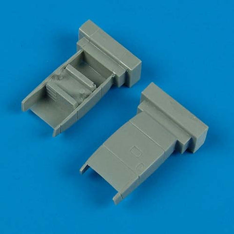 クイックブースト 72167 1/72 スピットファイア Mk.XIV 翼下ラジエーターカバー(FUJIMI用)