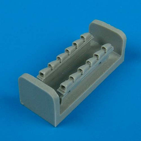 クイックブースト 72219 1/72 メッサーシュミット Bf109F 排気管(FINE MODELS用)