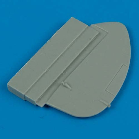 クイックブースト 72248 1/72 スピットファイアMk.IX 尖形型 方向舵(エアフィックス用)