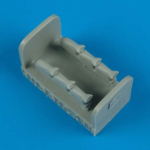 クイックブースト 72310 1/72 ハリケーンMk.IIC フィッシュテイル型排気管(エアフィックス用)